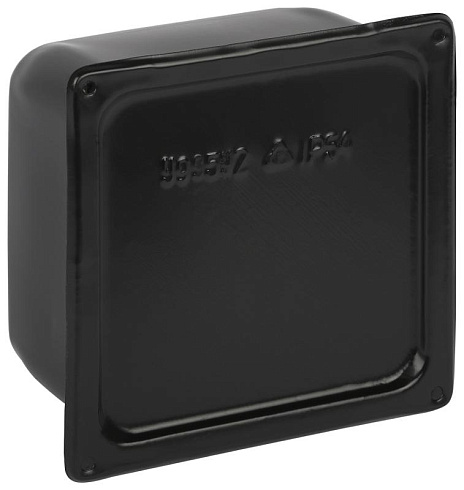 Коробка протяжная  Y-994-110-110-80-31 металлическая У-994 без уплотнителя 110х110х80мм черная IP31  | Б0062854 | ЭРА