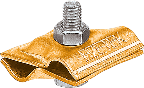 Зажим соединительный круглого проводника 8-10 мм, латунь|91072|Ezetek