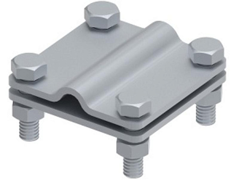 Соединитель 65х65 пруток-полоса, гор. цинк, 391016 | МС-016-ГЦ |  Ostec