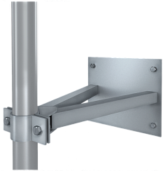Кронштейн прижимной для трубы D=60мм (вылет 1000 мм) | kpms-60-1000 | EKF