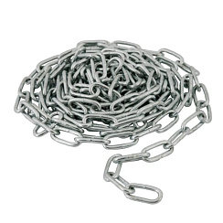 Цепь короткозвенная (DIN766) 3 мм упак. 5м- накл. ( 0,81 кг) | 127865 | Tech-KREP