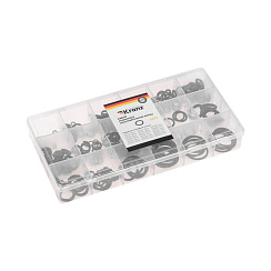 Набор резиновых уплотнительных колец 3-22мм (225 шт/уп) | KR-01-3101-17 | Kranz