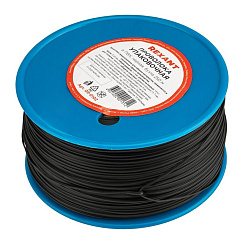 Проволока упаковочная в ПВХ , черная, бухта 250 м | 09-0102 | REXANT