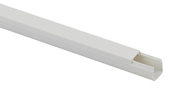KK-W-12-12 Кабель-канал ЭРА 12x12 белый (140м.) | Б0031114 | ЭРА
