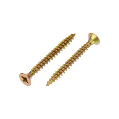 Саморез универсальный 4х40, желтый цинк, упаковка поставщика ( 6 000 шт. ) | 1111-0440-1 | KRANZ