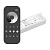 INTELLIGENT ARLIGHT Диммер SMART-SET-PWM-101-72-DIM-PD-SUF Black (5-36V, 1x8A, x4, ПДУ 13кн, 2.4G) (IARL, IP20 Пластик, 5 лет) | 036201 | Arlight