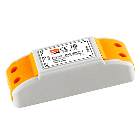 Драйвер для светодиодной ленты LED PPS CVP 12012 12Вт 12В 264В IP20 | 1032447 | Jazzway