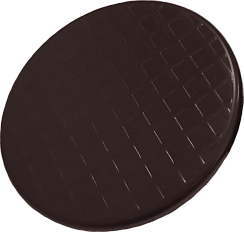 Держатель проводника круглого 8-10 мм для плоской кровли, пластик с бетоном|91053|Ezetek