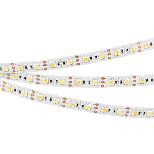 Светодиодная лента RT-B60-12mm 12V White-MIX (14.4 W/m, IP20, 5060, 5m) (Arlight, Изменяемая ЦТ) | 011093(2) | Arlight