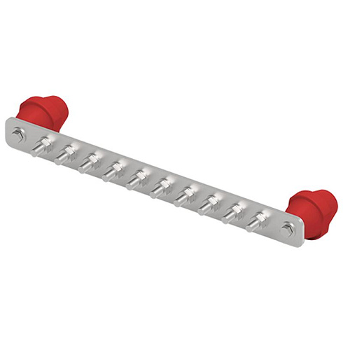 Шина уравнивания потенциалов 40х5, 14 подключений М8, медь, 792926 | МШ-926-М |  Ostec