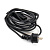Сетевой шнур для гирлянд 3м, 2*0,5мм2, IP44, черный, DM403 | 48190 | FERON