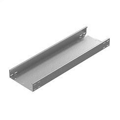 Промышленный лоток кабельный неперфорированный 300х85х3000, толщ. 2,0 мм, Сендзимир цинк, 012380 | ПЛКН-300х85х3000-2,0-СЦ |  Ostec