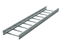 Лоток лестничный  400х150х3000х2мм, лонжерон, цинк-ламельный | ULH354ZL | DKC