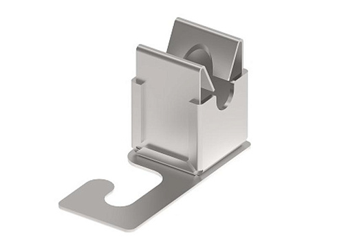 Держатель скоба КЛИК на кровлю, нерж. AISI 304, 194043 | МД-043-Н304 |  Ostec