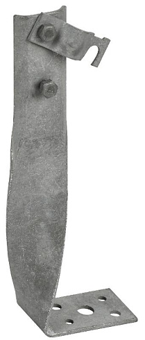 Дер. пр. кр. 6-10мм вин. угл. скр. h=140мм оц. сталь HDZ | ZDP87-14-1-16-140 | IEK