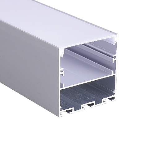 Профиль  PAL 5050 (комплект) накладной 2м анод.с подвесом |.5049901 | Jazzway