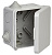 Коробка расп. КМ41238 80х80х50мм о/к IP54 7 вв. (7035) | UKO31-080-080-050-K03-54 | IEK