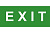 Эвакуационный знак ЭП17 EXIT 140x280 мм | ЭП17 140280 | TechnoLux