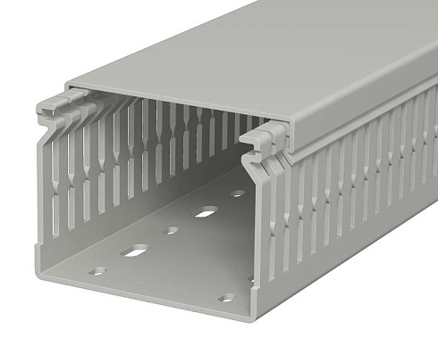 Распределительный кабельный канал LK4 N 60x80x2000 мм (ПВХ,серый) (LK4 N 60080) | 6178209 | OBO Bettermann