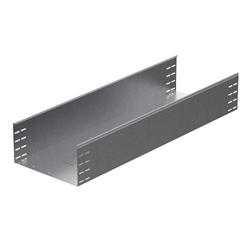 Универсальный лоток неперфорированный 300х200х3000, толщ. 1,5 мм, Сендзимир цинк, 083432 | УЛН-300х200х3000-1,5-СЦ |  Ostec