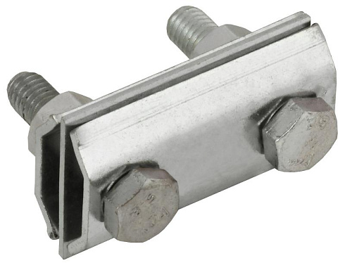 Заж. соед. двойн. сквозной пр.-пр. 8мм нерж. сталь | ZCC84-20-1-08 | IEK