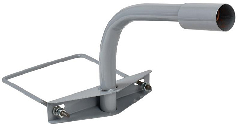 Кронштейн КНО-1 D=48 L=350 на опору 1 хомут серый  | LDKU0D-CR-48-0350-11-K03 | IEK