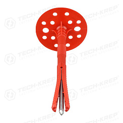 Дюбель для теплоизоляции с мет. гвоздём 10х160 (50 шт) - пакет ( 1,852 кг) | 101934 | Tech-KREP