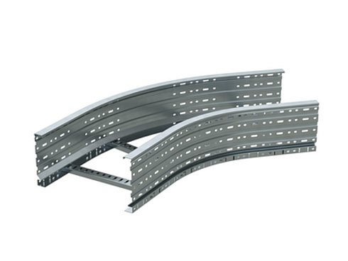 Угол лестничный 45 градусов 150x800, R660, горячий цинк | ULC658HDZ | DKC