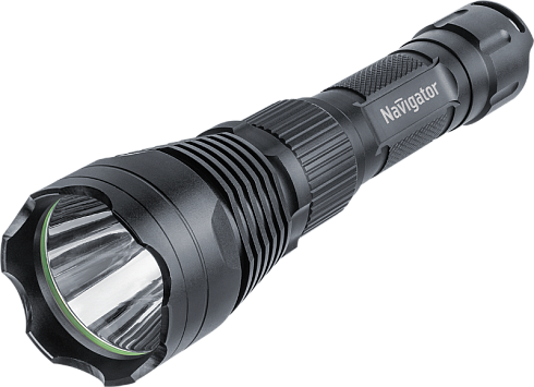 Фонарь универсальный NPT-P02-18650 алюм. проф. CREE LEDx10Вт. Li-ion 2.4 A/h | 61092 | Navigator