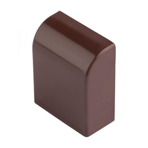 Заглушка (15х10) (4 шт) Plast EKF PROxima  под темное дерево  |  ecd-15-10x4 |  EKF