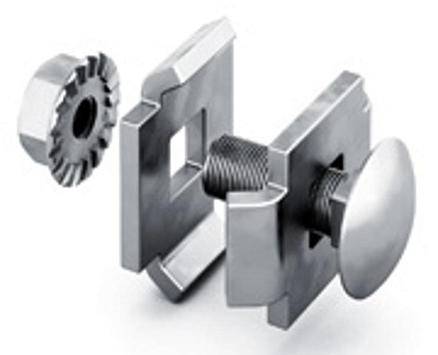 Соединитель проволочного лотка двойной 20 крепежный комплект, Сендзимир цинк, 040901 | СПЛД-20-СЦ |  Ostec