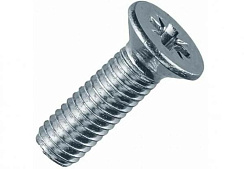 Винт 10х50 с потайной головкой и крестообразным шлицем DIN 965 | wk10x50 | EKF