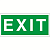 Знак безопасности BL-3015.E25"EXIT" | a12956 | Белый свет