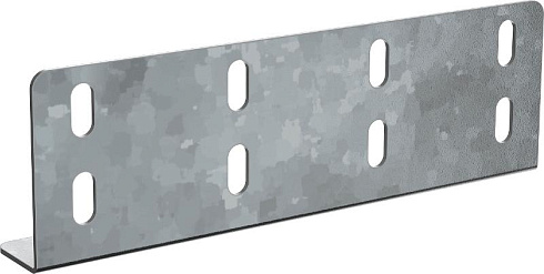 Пластина соединительная усил. h=80мм 1,5мм HDZ  | CLM50D-PSU-080-15-HDZ | IEK