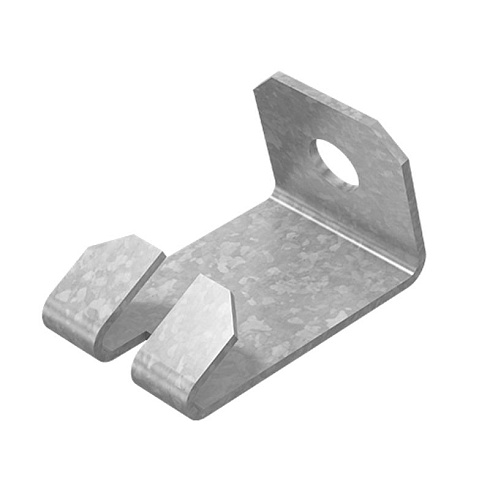 Крюк для подвеса проволочного лотка, толщ. 1,5 мм, Сендзимир цинк, 053201 | КППЛ-1,5-СЦ |  Ostec