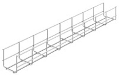 Проволочный лоток 100х85х3000, толщ. 4,0 мм, гальван. цинк, 015185 | ПЛМ-100х85х3000-4,0-ЭЦ |  Ostec