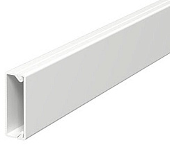 Мини-канал WDK с крышкой 10x30x2000 мм (высота борта 10,5 мм, крышка 30 мм) ПВХ белый RAL 9010 | 6150780 | OBO Bettermann