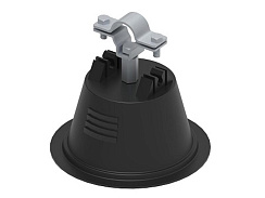 Держатель для токоотвода HVI с бетоном, пластик, 295904 | МД-904-П |  Ostec