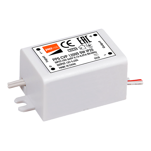 Драйвер для светодиодной ленты LED PPS CVP 12005 5Вт 12В IP20 | 1032423 | Jazzway
