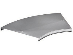 Крышка на угол CPO 45 горизонтальный 45° осн.500, цинк-ламельная в комплекте с метизами и пластинами PTCE | 38027KZL | DKC