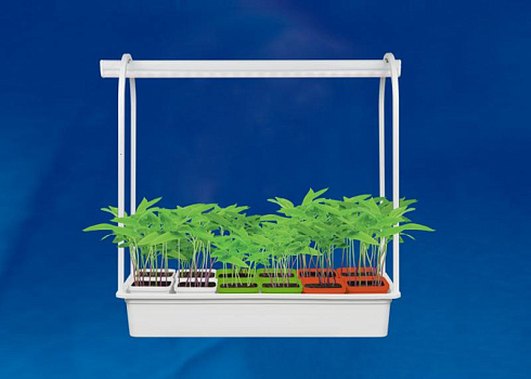 Светильник-подставка металлическая для светильника ULI-P 570мм 12 кашпо в/к, цветные UFP-G34S WHITE MIX 12 | UL-00004151 | Uniel