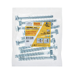 Анкер-шуруп для бетона 12x110/30 (10 шт) - пакет | 148916 | Tecfi