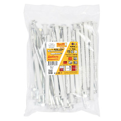 Дюбель фасад. с шурупом шест.гол. с шлицем TORX прессшайба 10x160 (25 шт) - пакет | 147652 | Tecfi