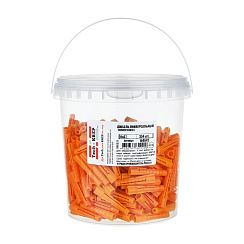 Дюбель универсальный 6х37 без бортика (350 шт) - ведро ( 0,293 кг) | 104642 | Tech-KREP