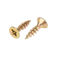 Саморез универсальный 4х16, желтый цинк, пакет (1000 шт/уп) | 1111-0416-2 | Kranz