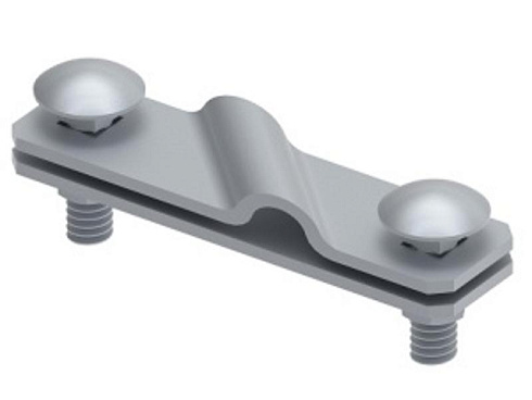 Соединитель диагональный для прутка и полосы, гор. цинк, 391181 | МС-181-ГЦ |  Ostec