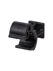 Держатель для гор. и верт. поверхностей, полимер. фикс. с защелкой для прута Ø8-10 мм, выс.25 мм  | SQ2402-3230 | TDM