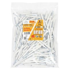 Дюбель-гвоздь YZ потайн. манжета нейлон 6x60 (150 шт) - пакет | 147488 | Tecfi