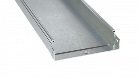 Лоток неперфорированный 50x600х6000, 2,0 мм, цинк-ламельный | SNH60560ZL | DKC