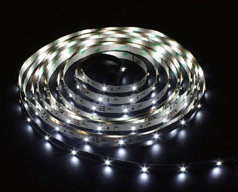 Лента светодиодная LS613/ 120SMD(2835)/м 9.6Вт/м 12V 5000*10*1.84мм 6500К, IP65 | 27731 | FERON